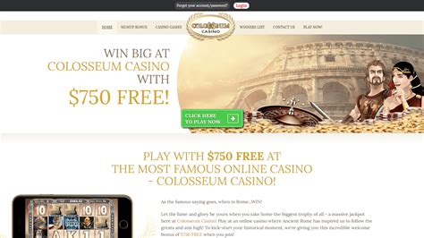 Colosseum Casino Review & Ratings .